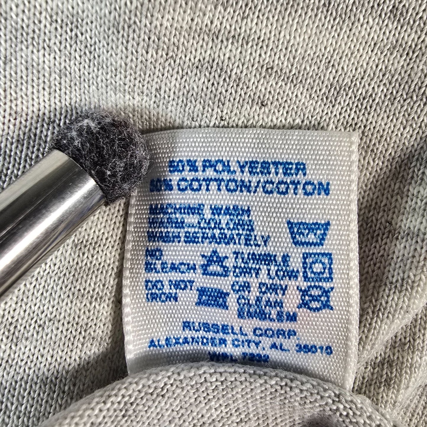 Vintage 1980s Russell Athletic USTA League Tennis Heather Gray T-Shirt (M)