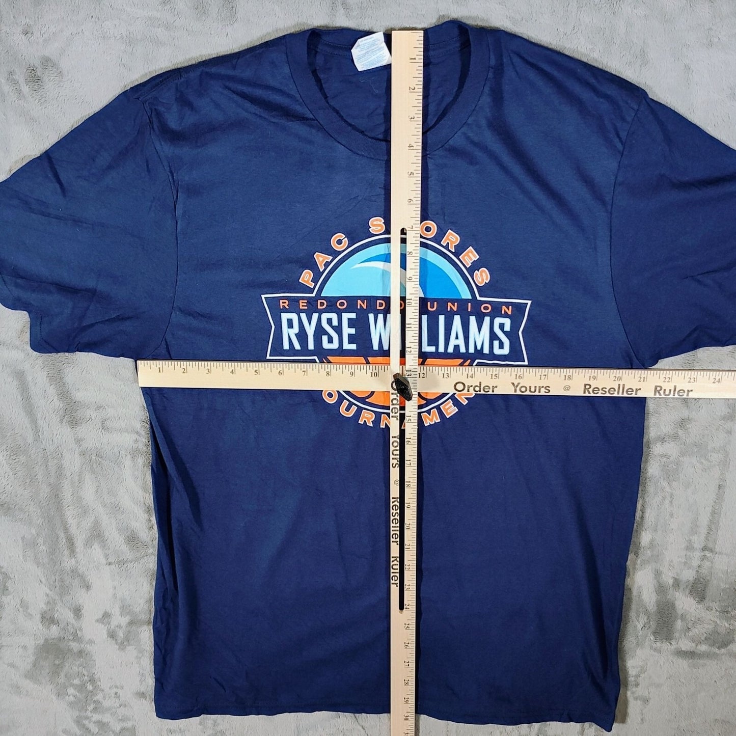Redondo Union High School Ryse Williams 72nd Pac Shores Tournament T-Shirt (L)