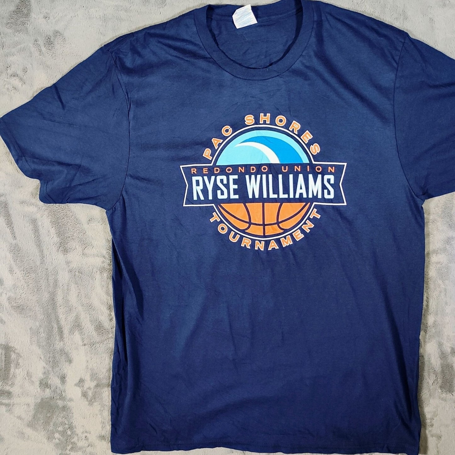 Redondo Union High School Ryse Williams 72nd Pac Shores Tournament T-Shirt (L)