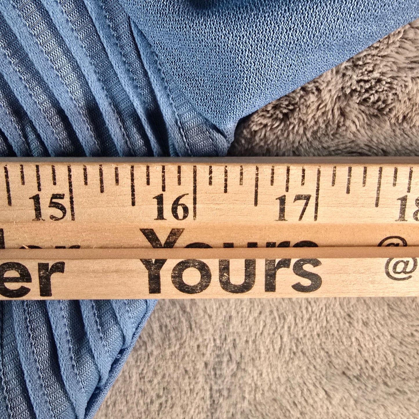 Vintage 1980s JCPenney Blue Pleated High Neck Prairie Revival Mini Dress (S)