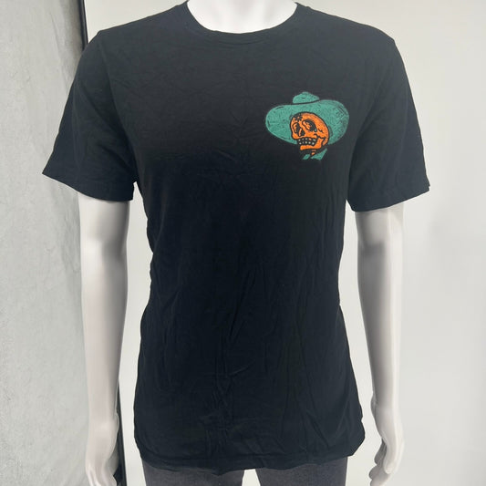 Deep Ellum Apparel "Even the Toughest Cowboys Cry" Graphic T-Shirt Black (XL)