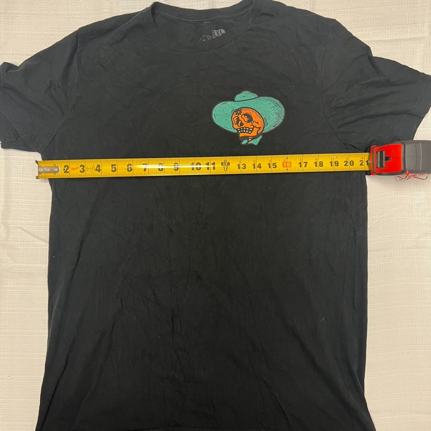 Deep Ellum Apparel "Even the Toughest Cowboys Cry" Graphic T-Shirt Black (XL)