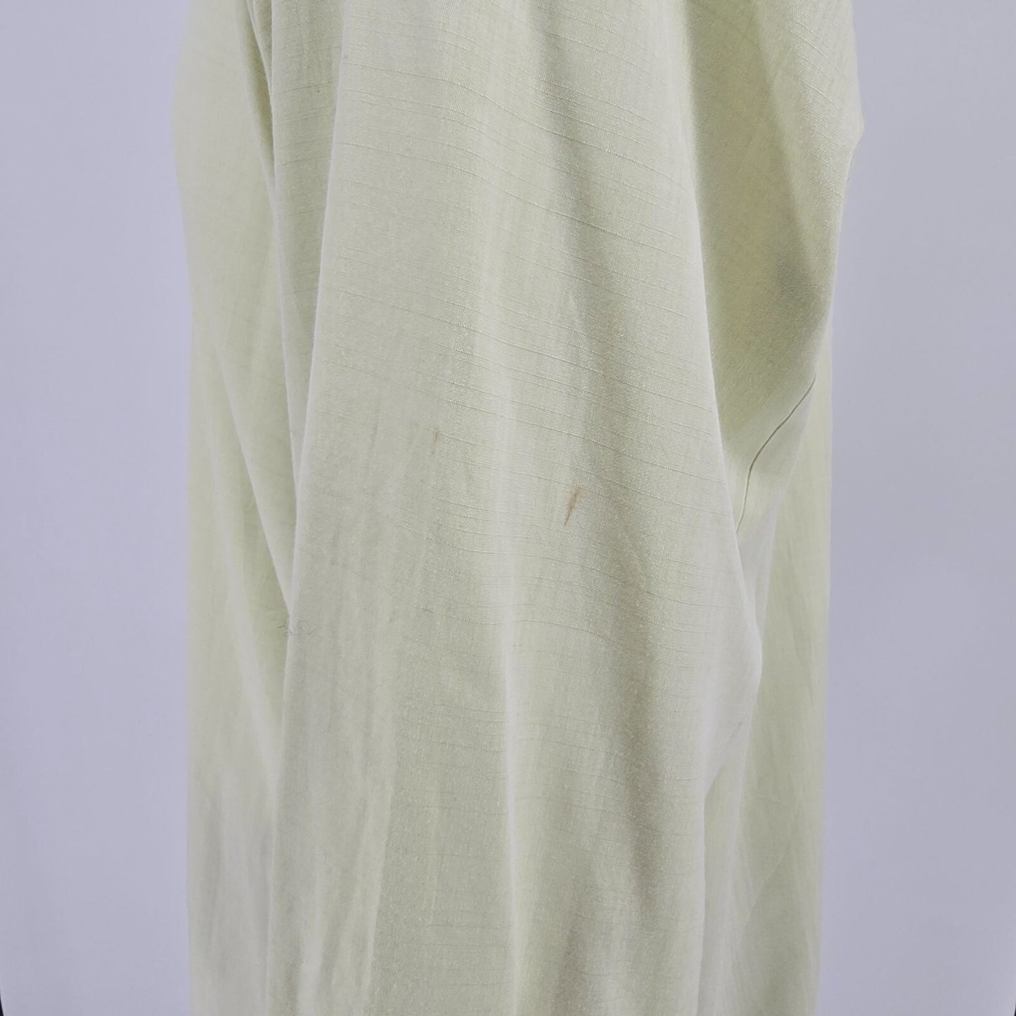 Vintage 1970s Rawe Rheda Light Green Wide Collar European Dress Shirt (XXXL)