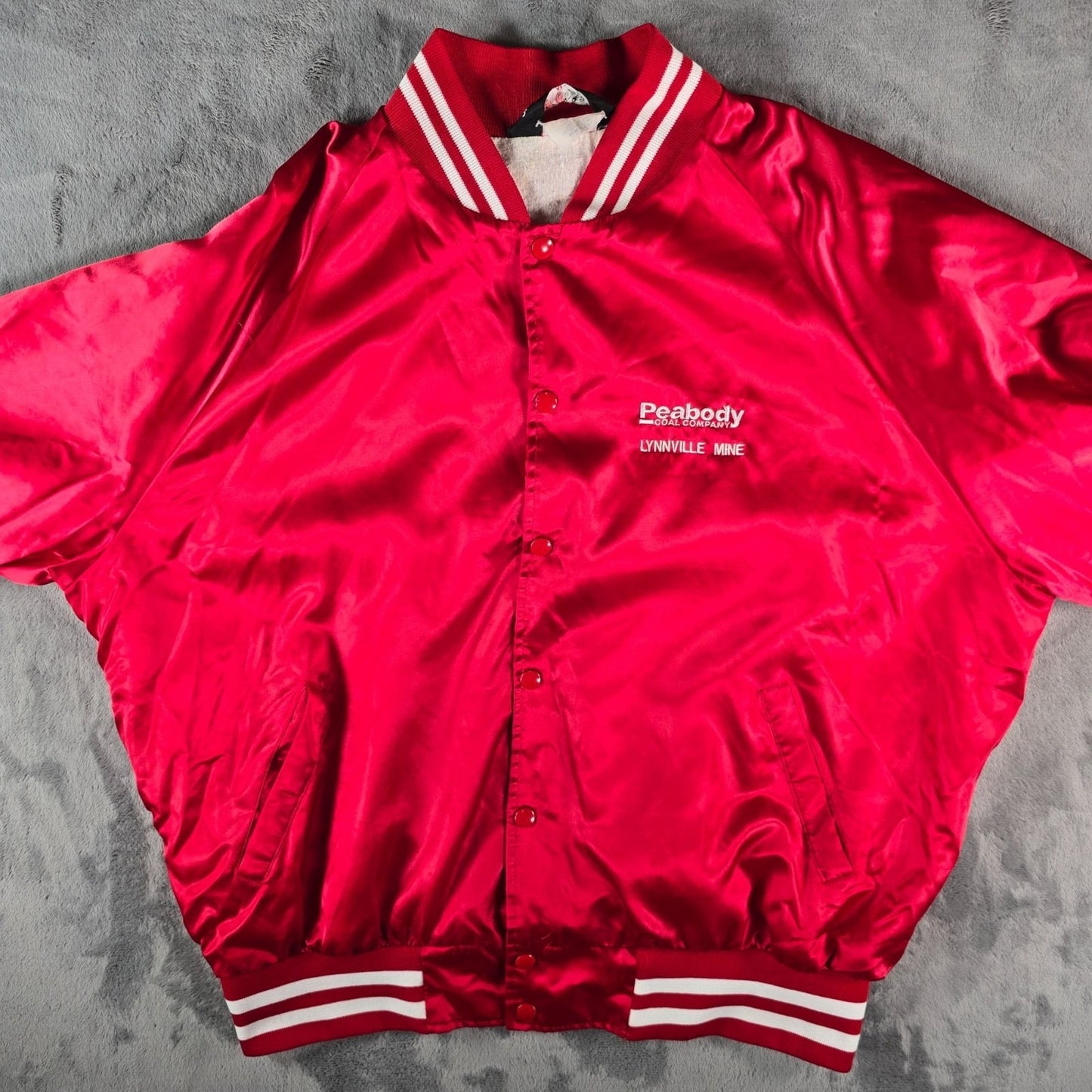 Vintage 1990s Sportsmaster Peabody Coal Company Lynnville Mine Jacket (XXL)