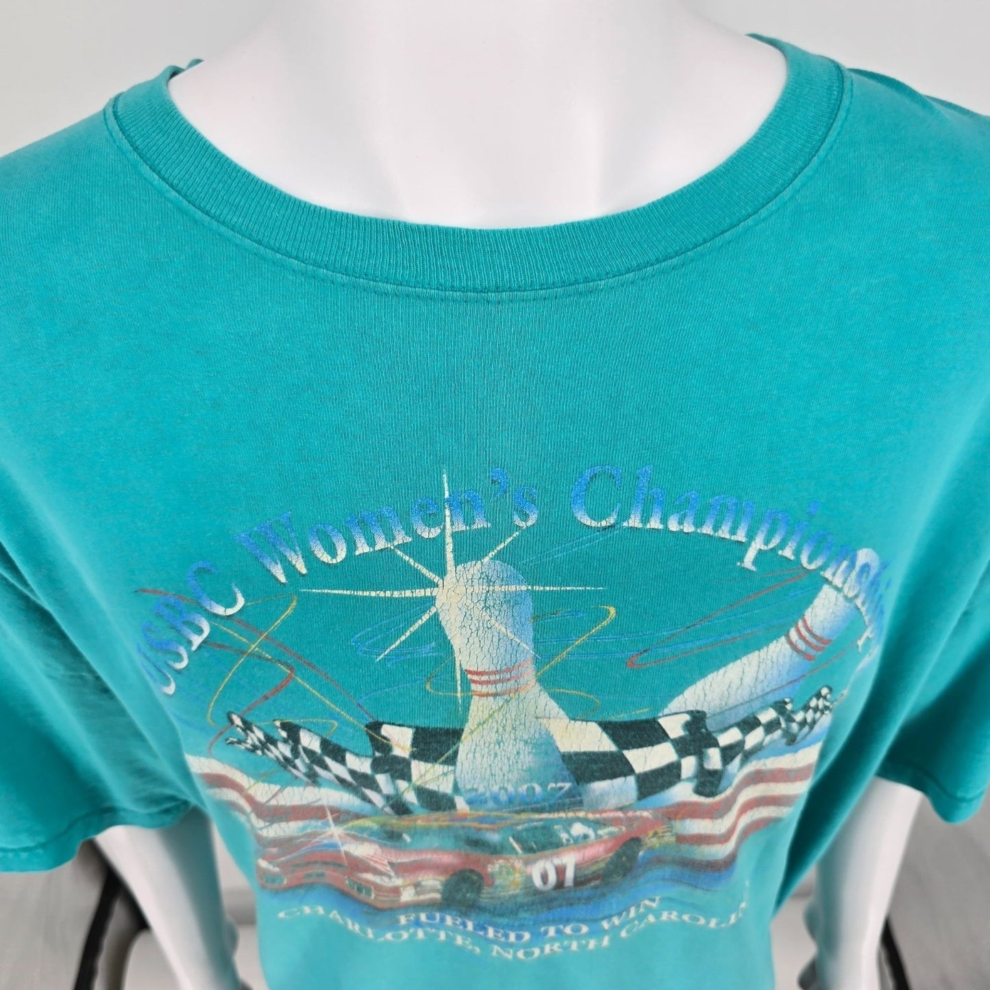 2007 United States Bowling Congress USBC Women's Championship T-Shirt (3XL)