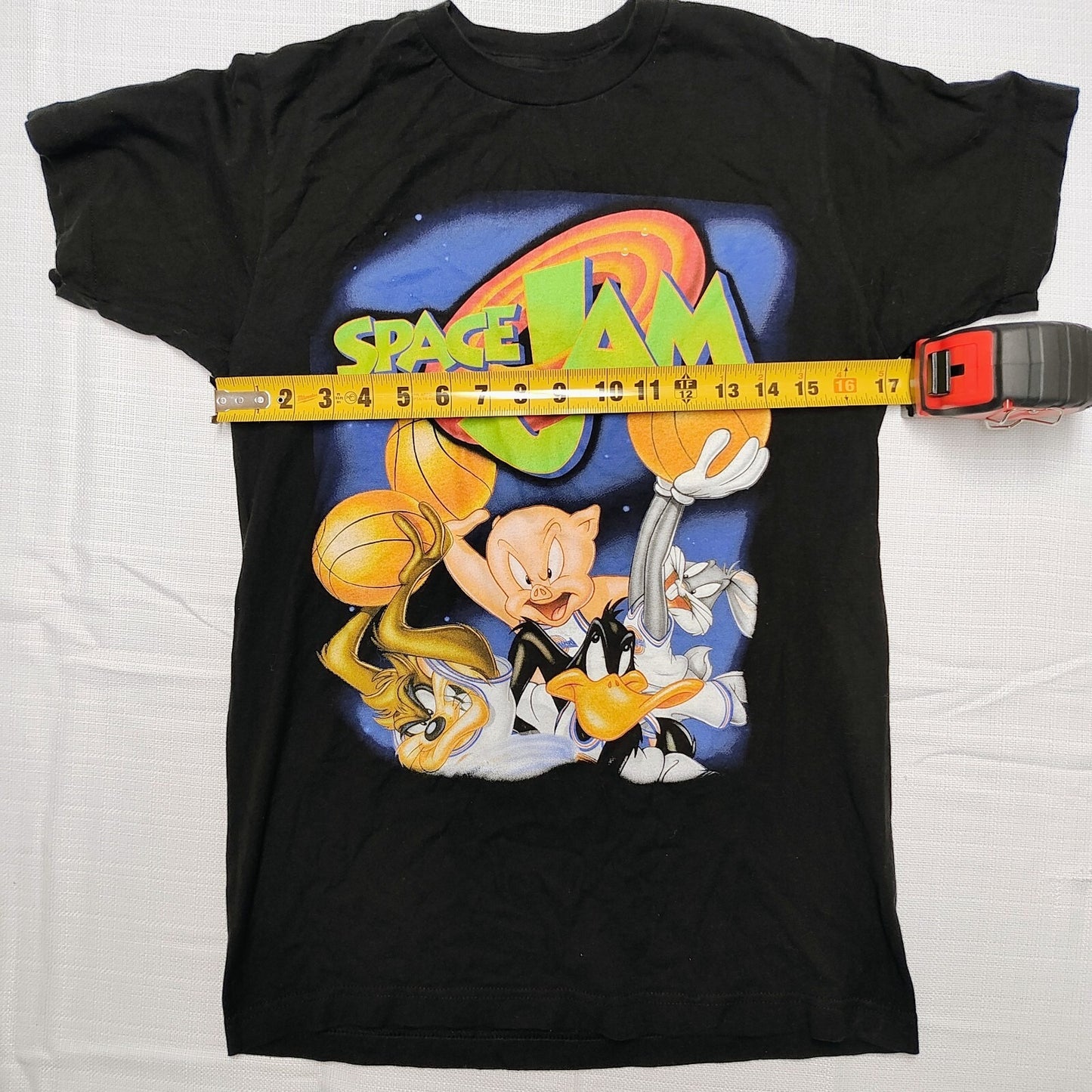 Space Jam Tune Squad Looney Tunes Graphic T-Shirt (Small)- *FLAW*