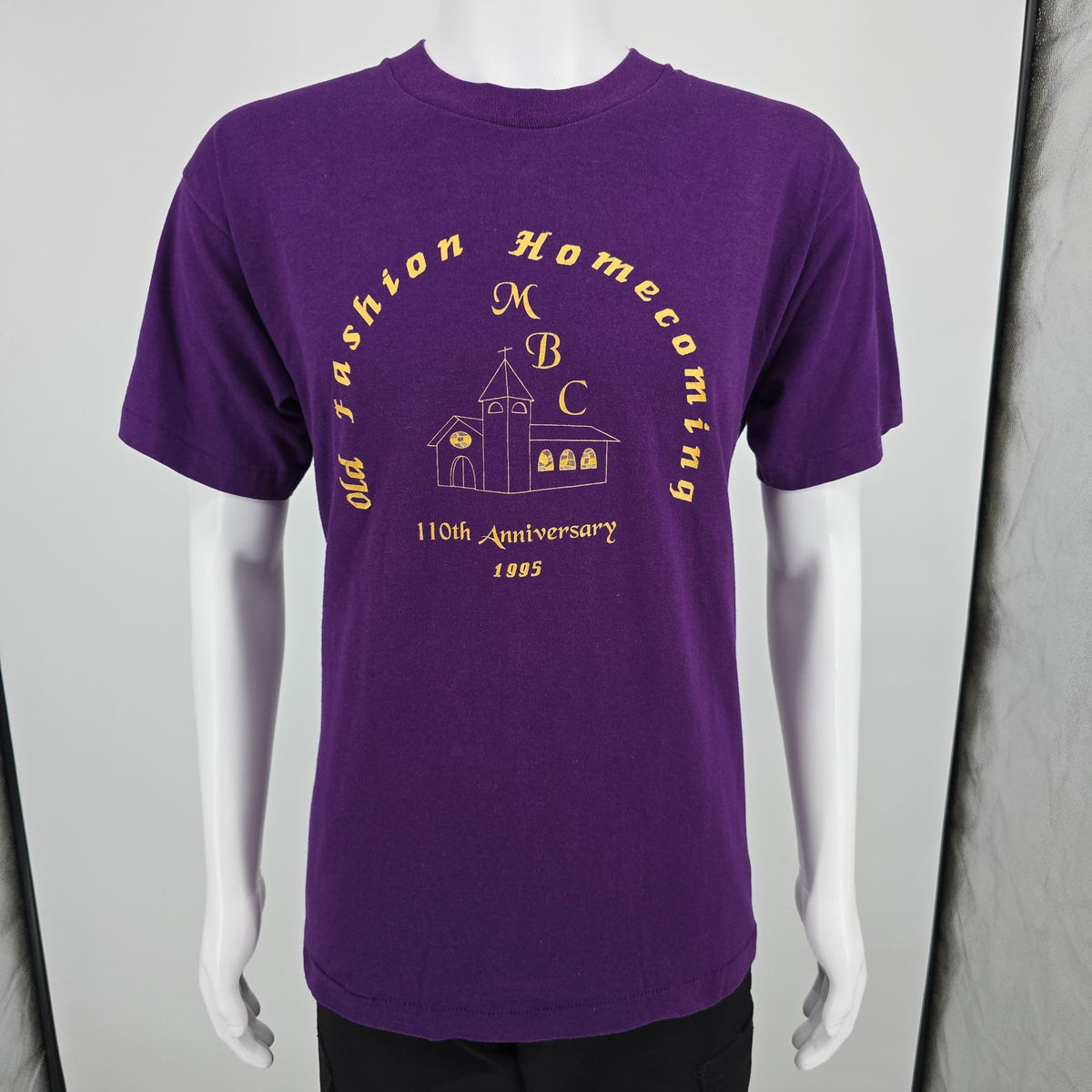 Vintage 1995 MBC Old Fashion Homecoming 110th Anniversary Church T-Shirt (L)