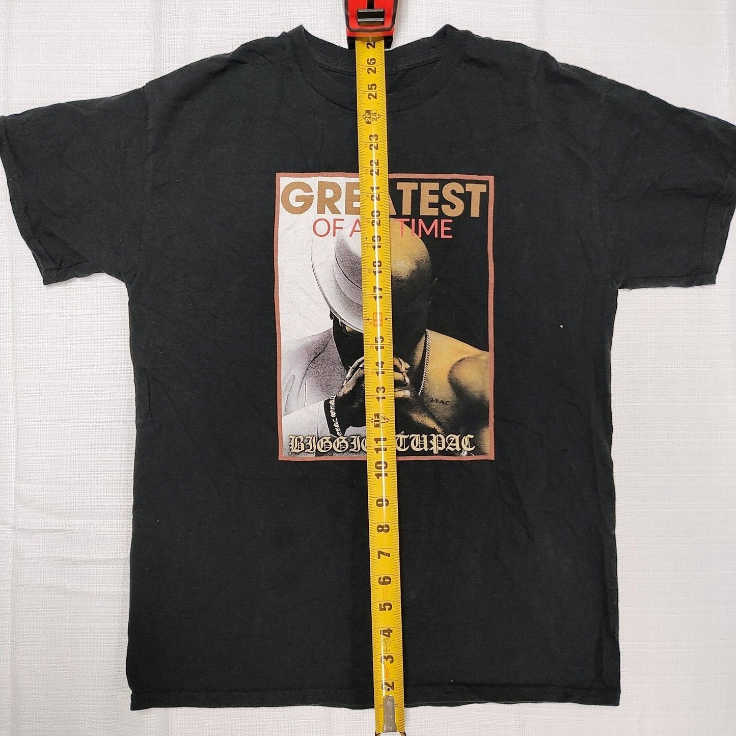 Greatest of All Time Biggie & Tupac Rap Graphic T-Shirt (Medium)