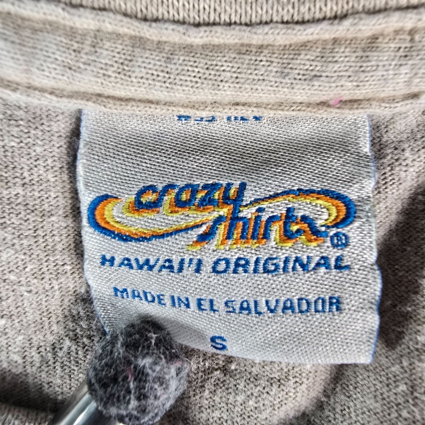 2015 Crazy Shirts Hawai'i Kauai Sea-Turtle Kona Coffee Dyed Graphic T-Shirt (S)