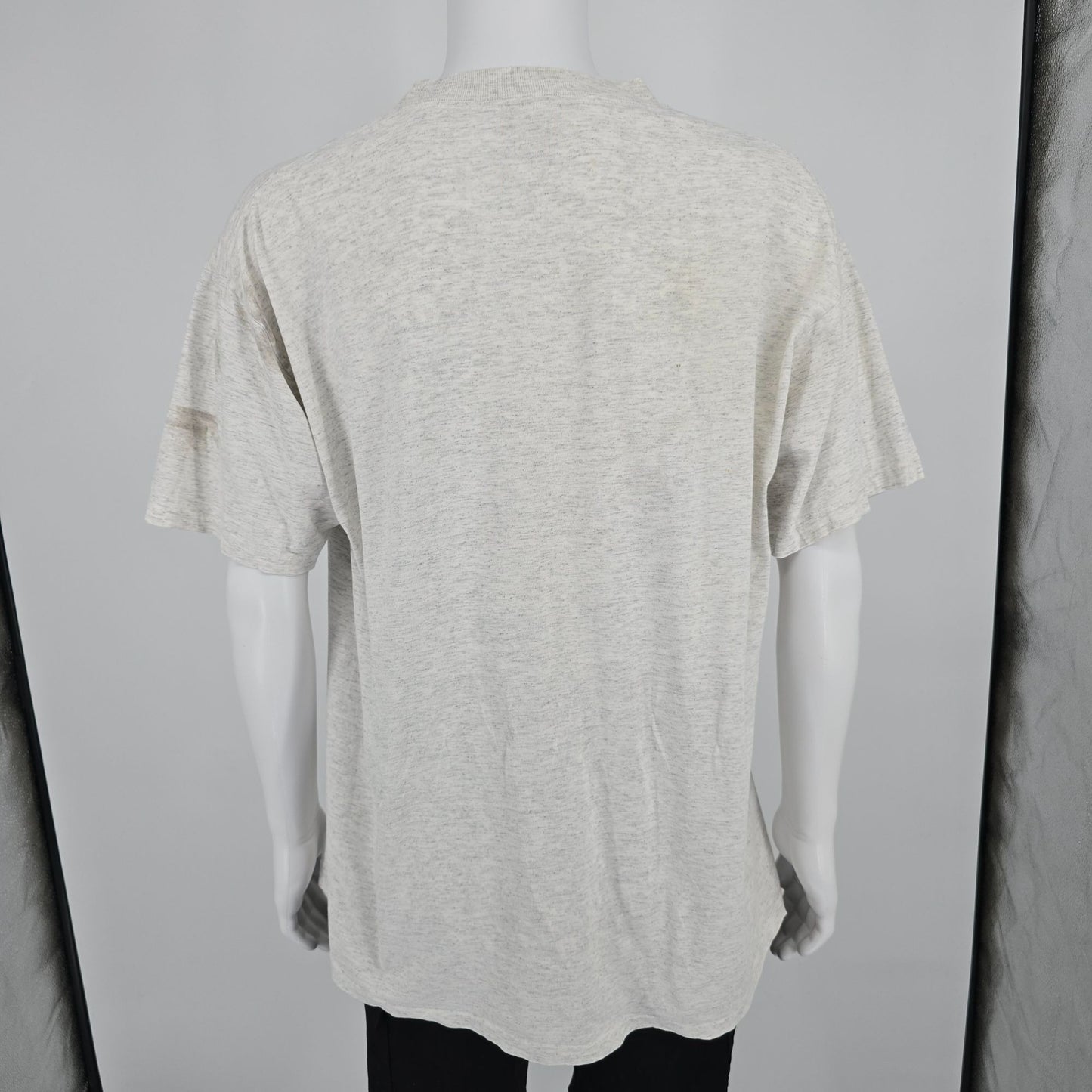 Distressed Vintage 1993 Oneita Power-T Cougars Baseball Reunion T-Shirt (XL)