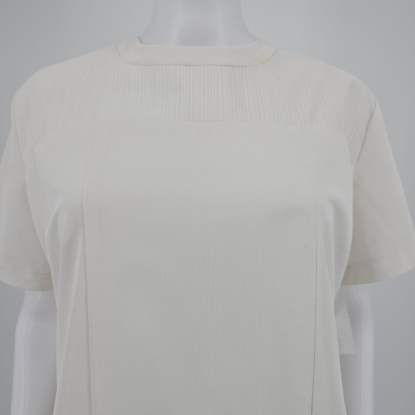 Vintage 1960s Clinic Uniforms Mod-Era Patch Pocket Nurse Shift Dress (XL)