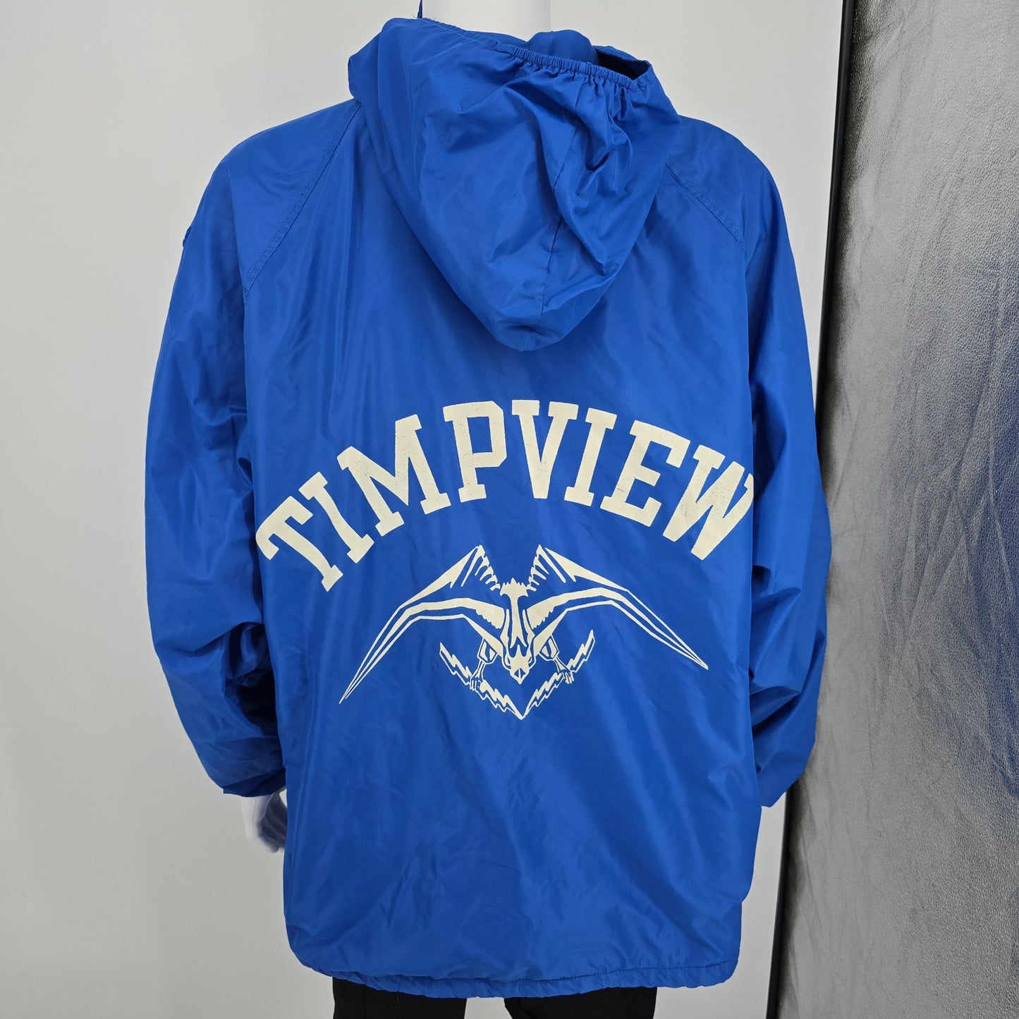 Vintage 1970s Champion Timpview High School Provo Utah Hooded Jacket (XL)