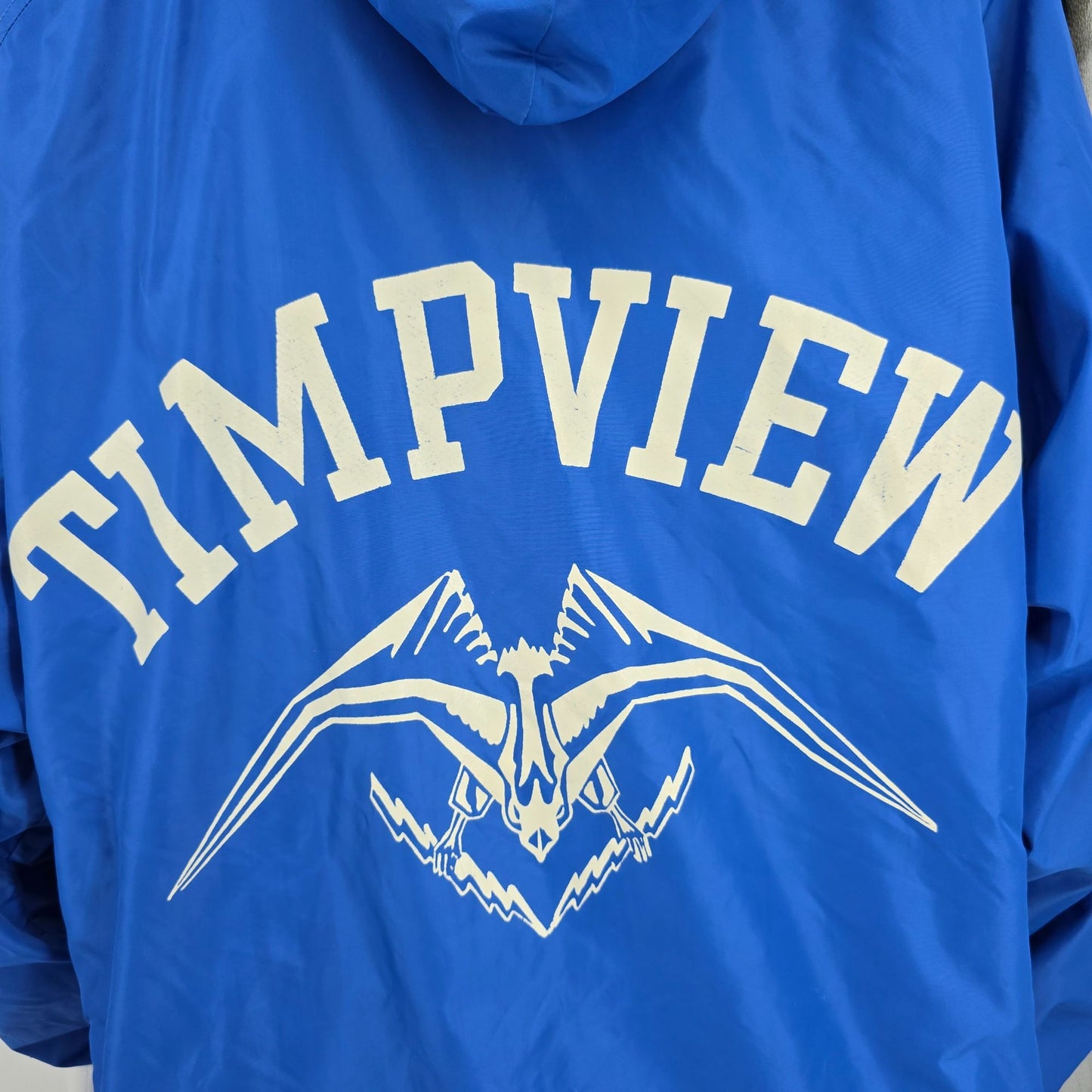 Vintage 1970s Champion Timpview High School Provo Utah Hooded Jacket (XL)