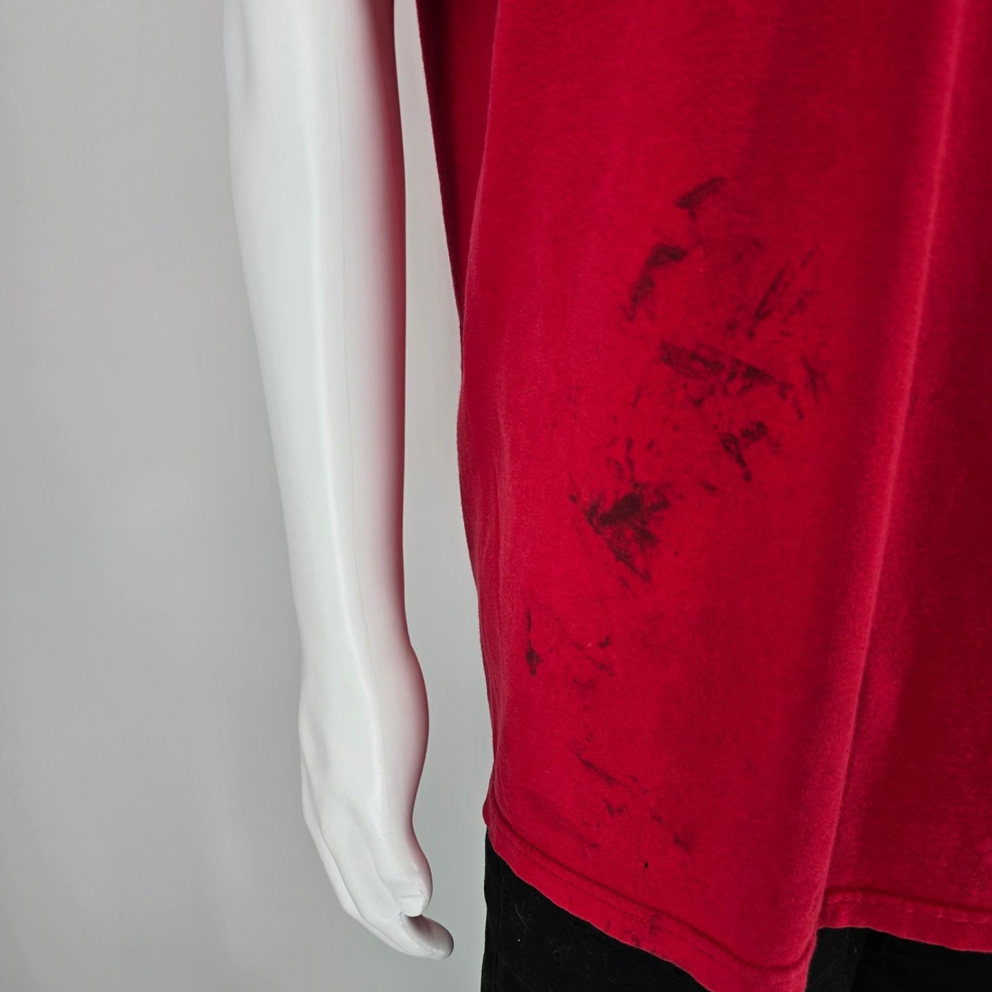 Vintage 2005 Anvil Sting Broken Music Tour Concert Crew Red T-Shirt (XL)