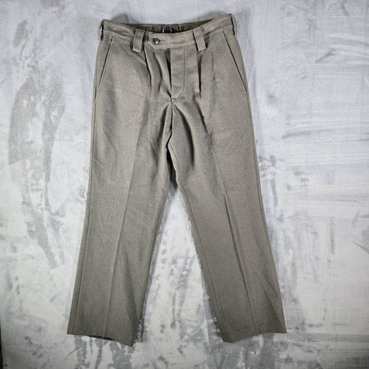 Vintage 1977 NWT/NWD East German Army NVA Military Dress Trousers (sk 44 30x28)