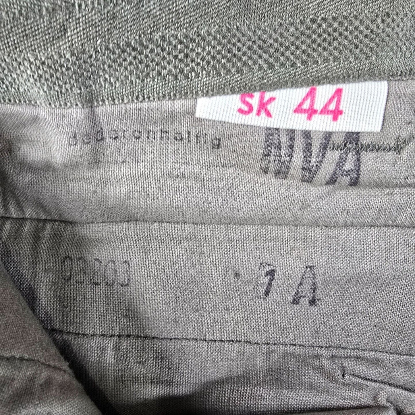 Vintage 1977 NWT/NWD East German Army NVA Military Dress Trousers (sk 44 30x28)