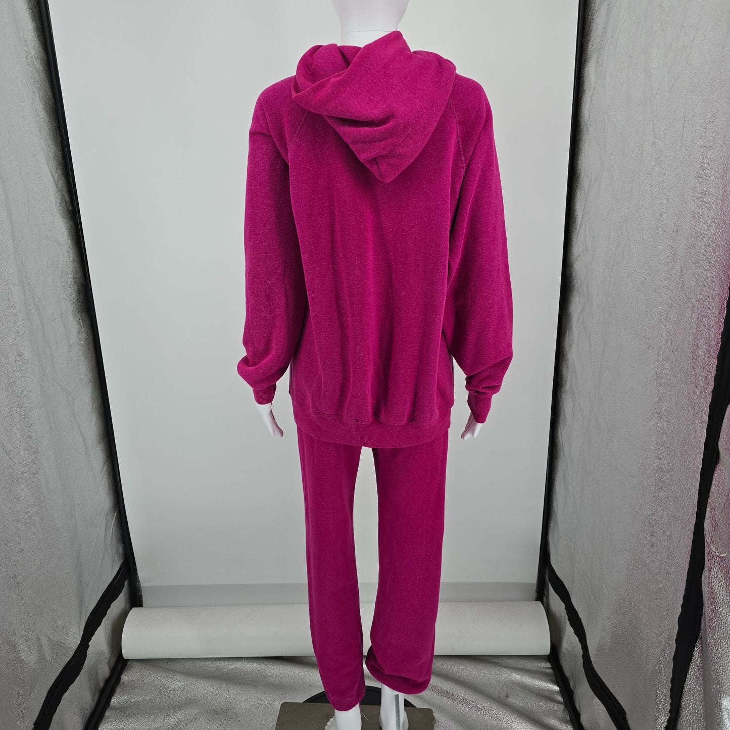 Vintage 1970s Lazarus Hoodie/Sweatshirt/Sweatpants Three-Piece Sweatsuit Set M/L