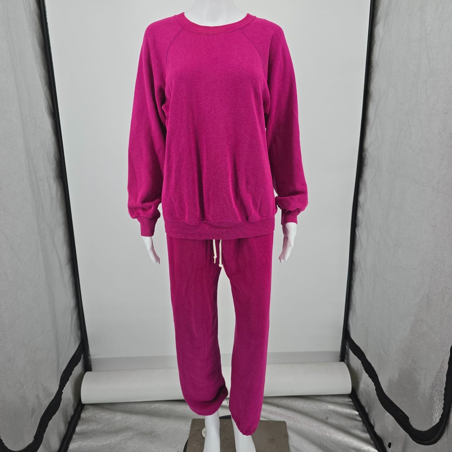 Vintage 1970s Lazarus Hoodie/Sweatshirt/Sweatpants Three-Piece Sweatsuit Set M/L