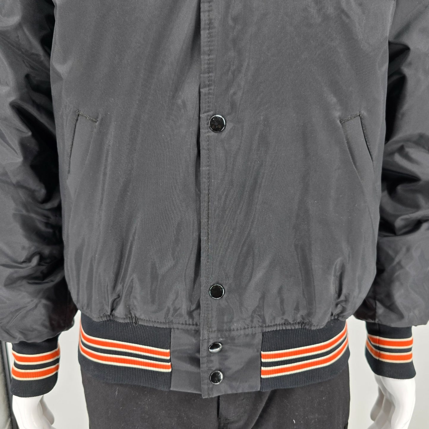 2010s G Game Sportswear MMS Tigers Jancyn #21 Nylon Satin Bomber Jacket (M)