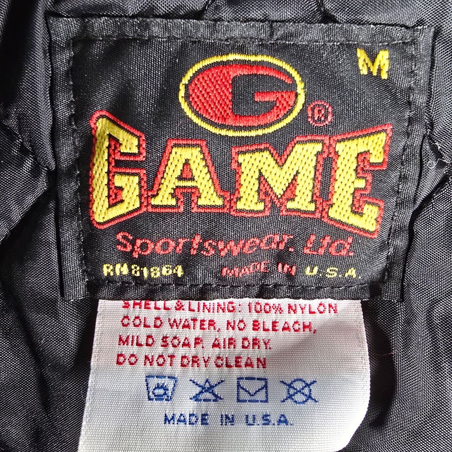 2010s G Game Sportswear MMS Tigers Jancyn #21 Nylon Satin Bomber Jacket (M)