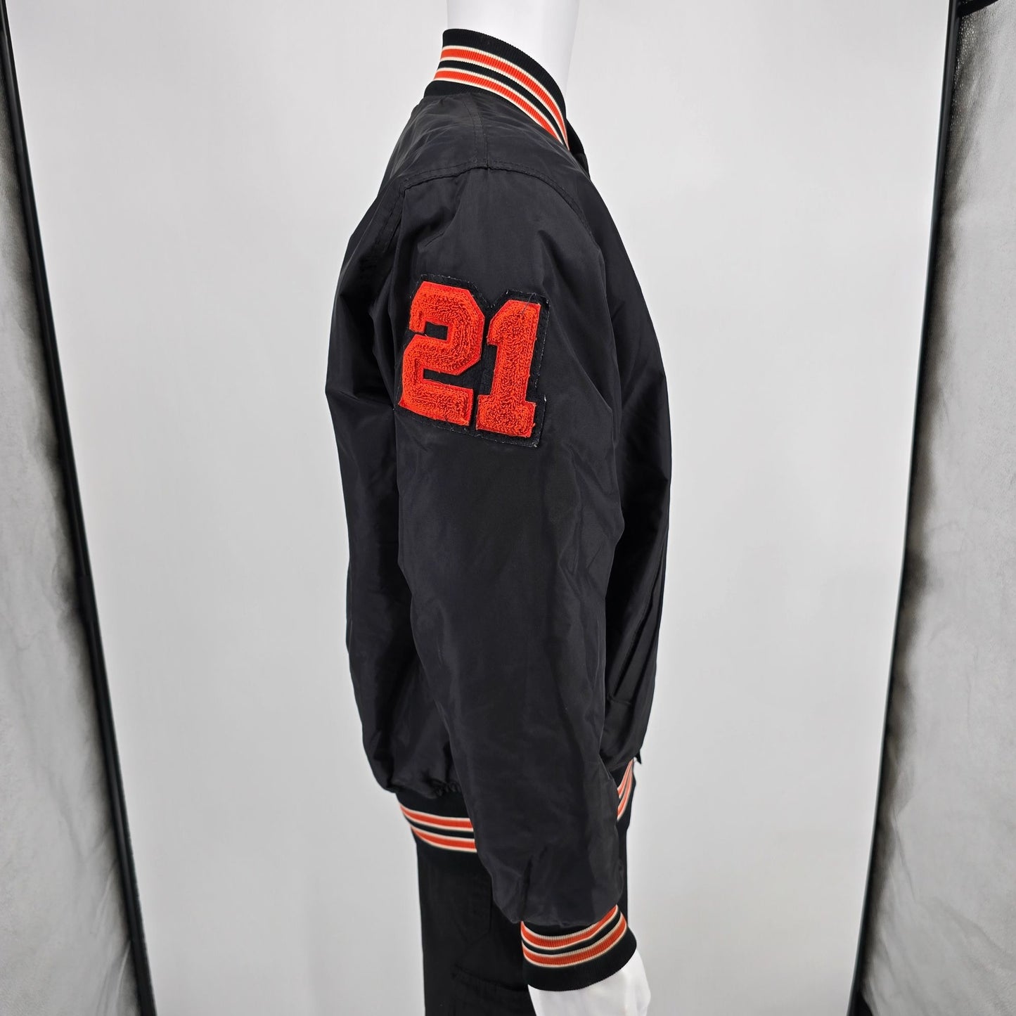 2010s G Game Sportswear MMS Tigers Jancyn #21 Nylon Satin Bomber Jacket (M)