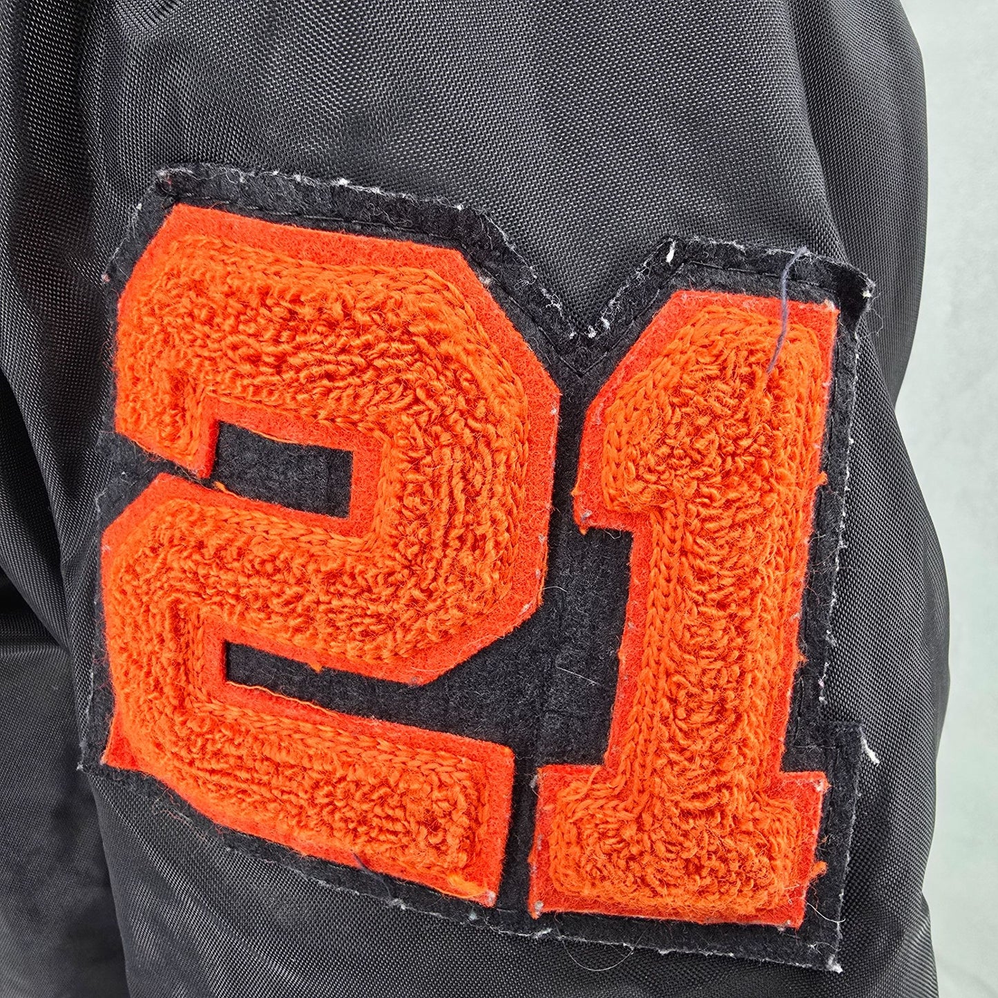 2010s G Game Sportswear MMS Tigers Jancyn #21 Nylon Satin Bomber Jacket (M)