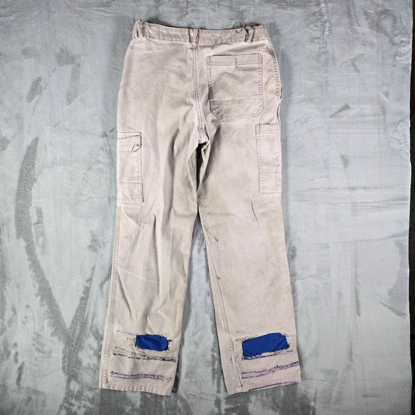 Thrashed Muzelle Dulac Hasson New Pilote European Utility Cargo Pants (32x30)
