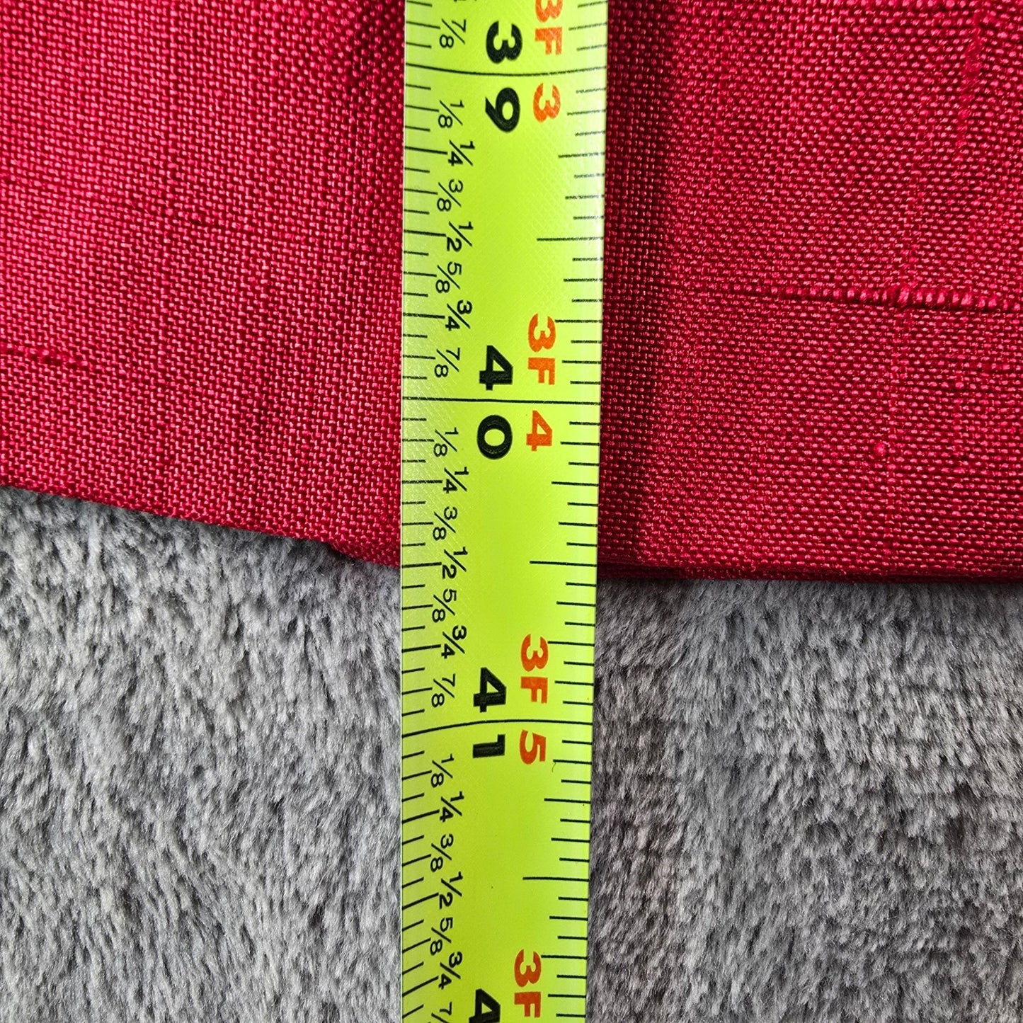 Vintage 1960s Bullock's Wilshire Los Angeles Red Shantung Silk Mod Coat (L)