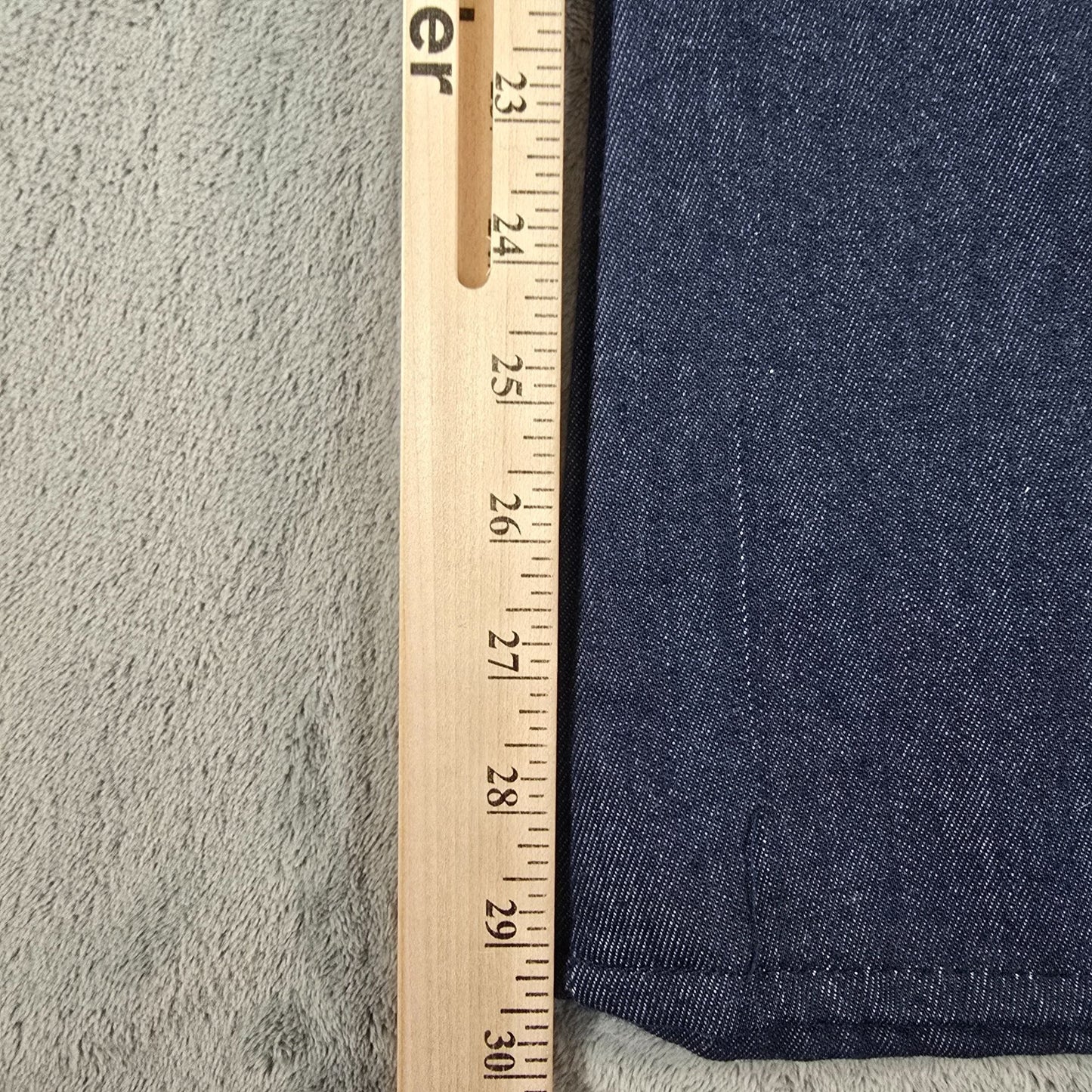 Vintage 1970s Sears Jean Joint Perma-Prest Denim Bell Bottom Jeans (32x30)