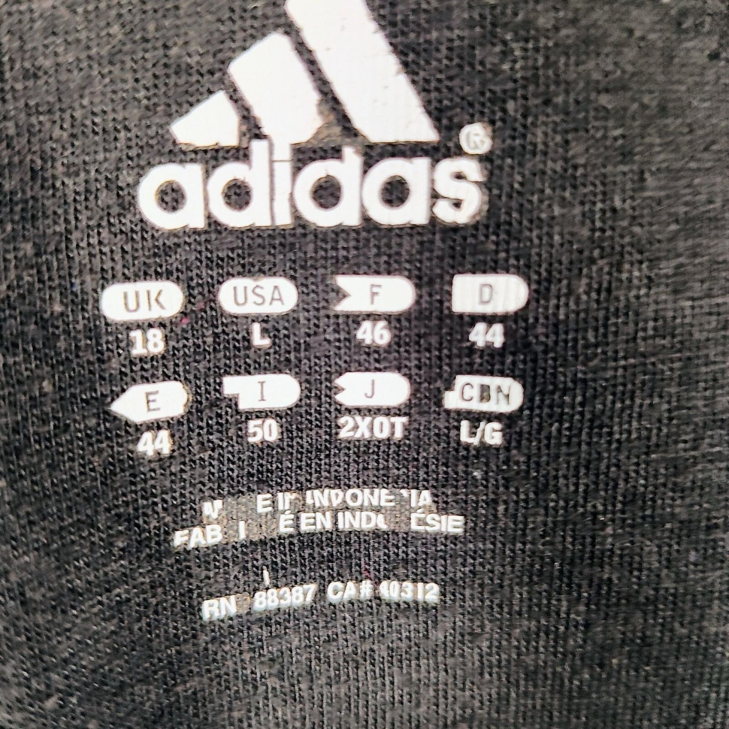 Adidas 2009 Black and White Classic Three Stripe Womens Track Jacket (Large)