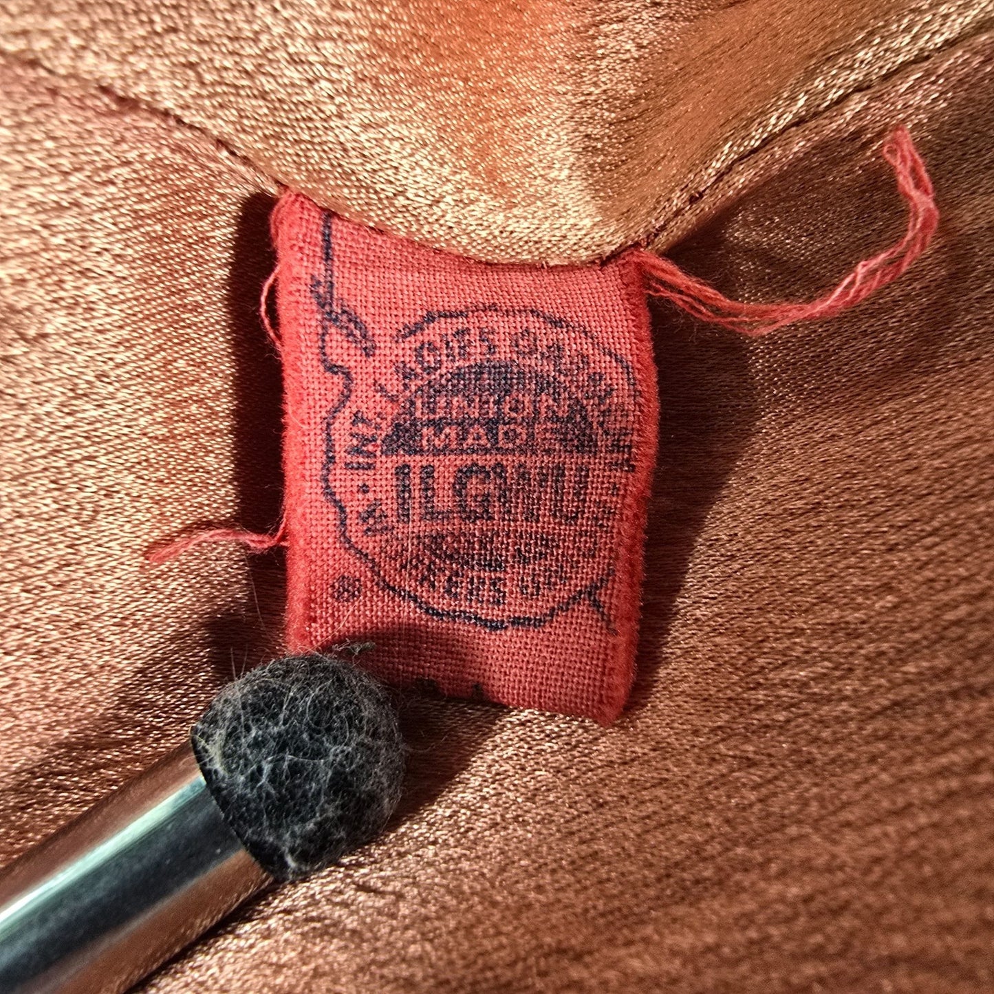 Distressed Vintage 1960s Youthcraft Women's Dyed Red Wool Bouclé Mod Coat (L)