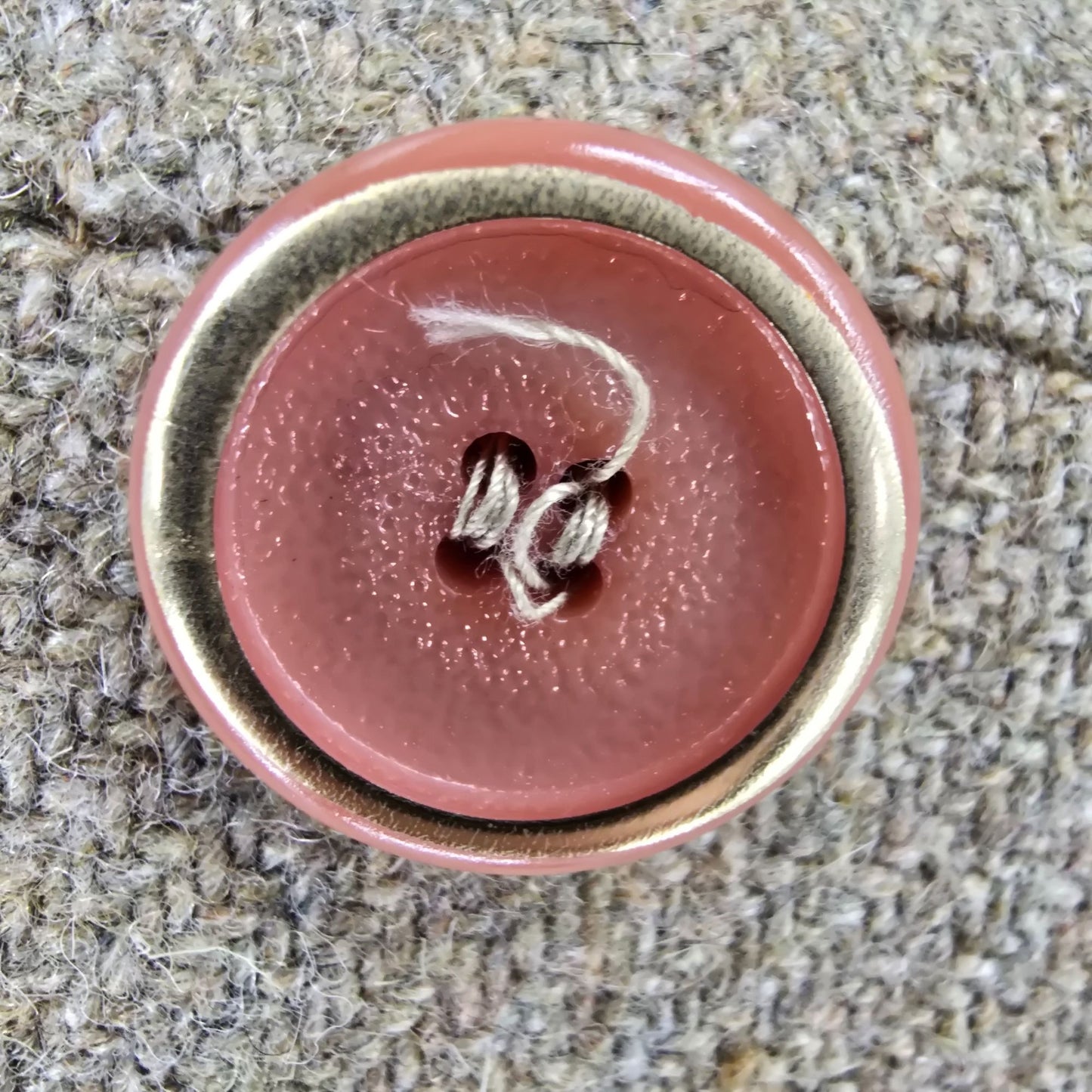 Vintage 1950s Women's "New Look" Fit-and-Flare Tweed Wool Princess Coat (S)