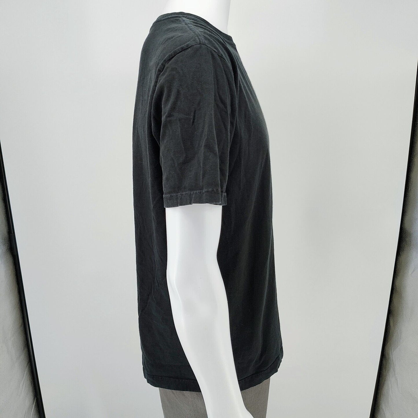 Vintage 1990s Polo Ralph Lauren Black T-Shirt with Brown Pony Logo (Medium)
