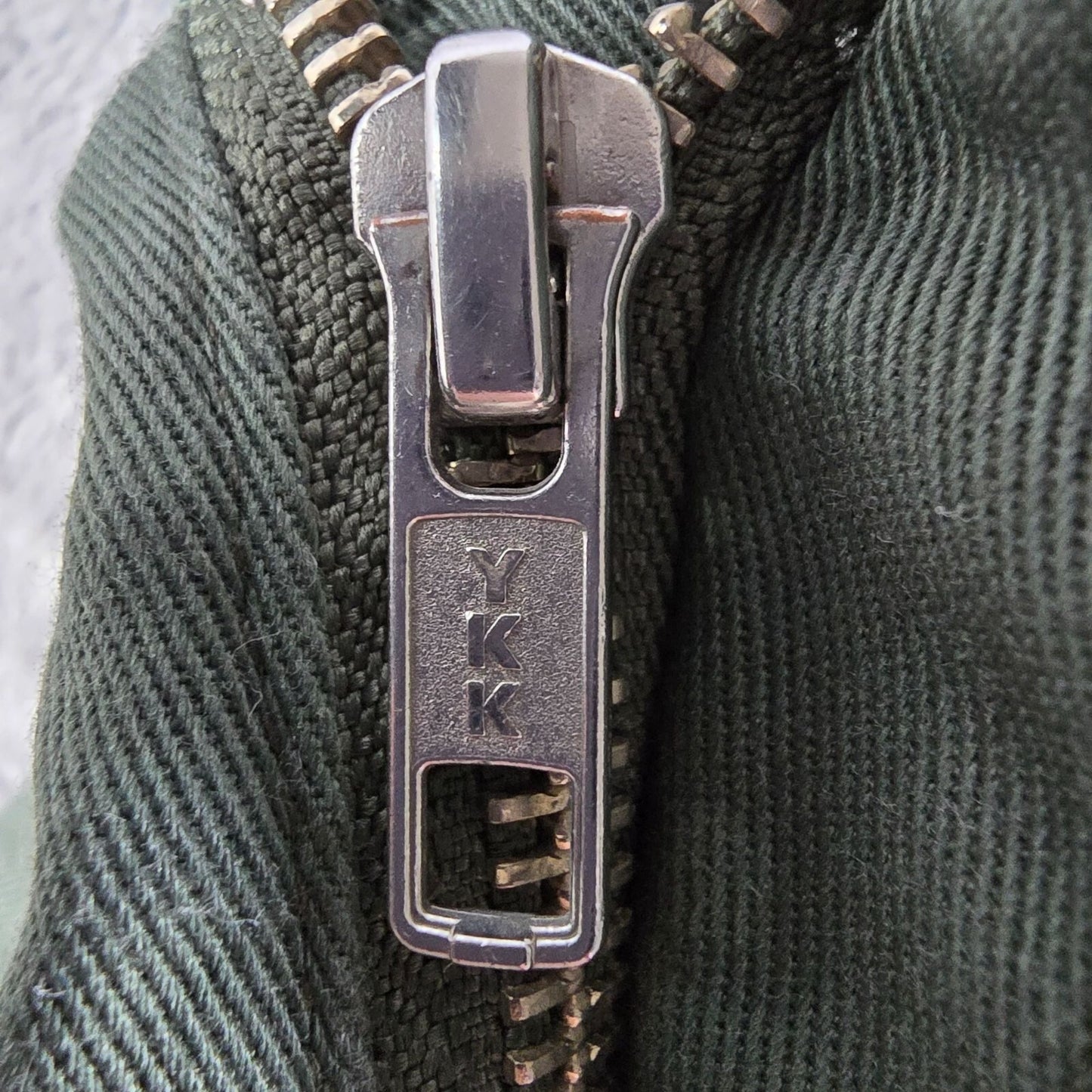 2010s Distressed Fristads Kansas Luxe Double Knee Green Cargo Pants (33x31)