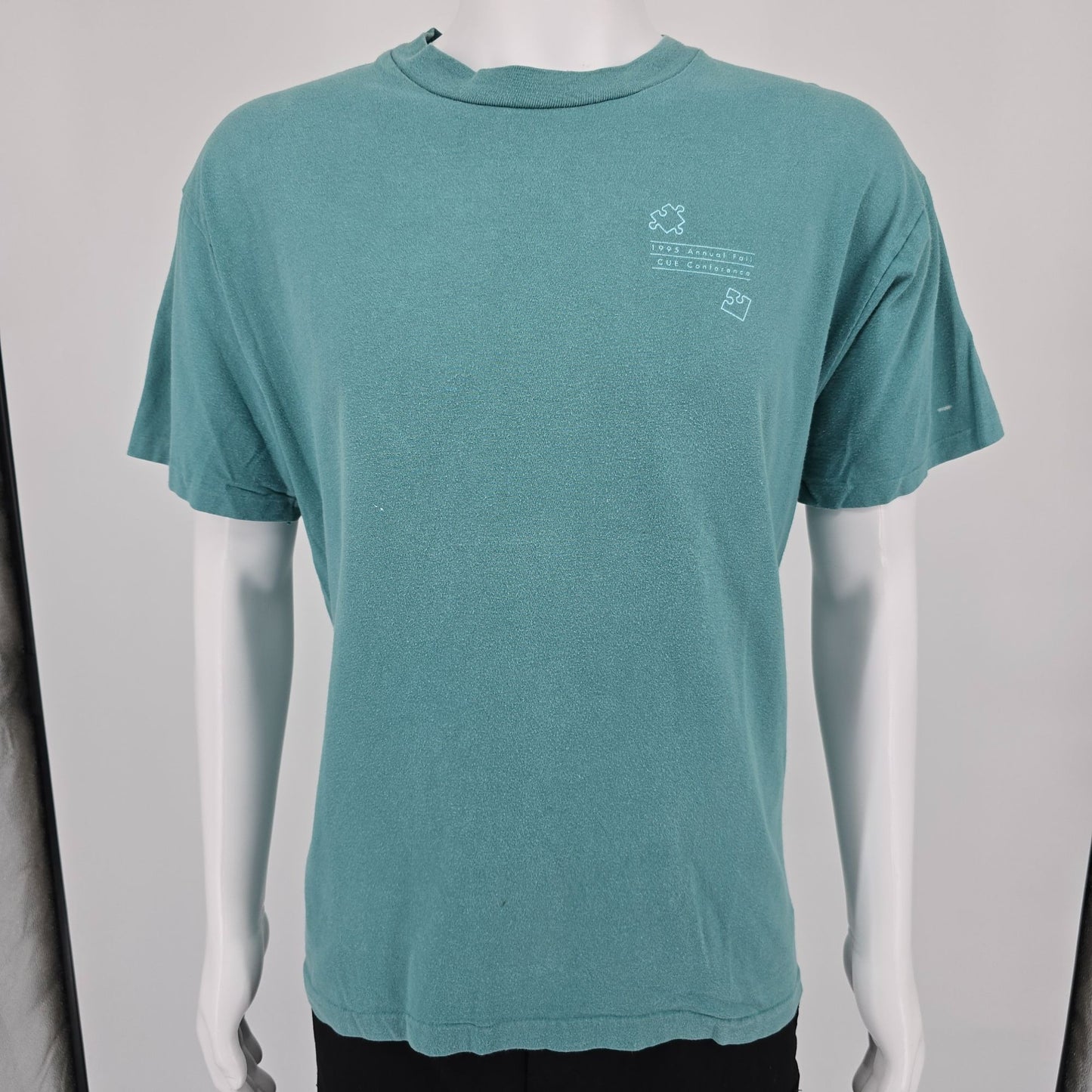 Vintage 1995 Annual Fall CUE Conference Computer-Using Educators T-Shirt (L)