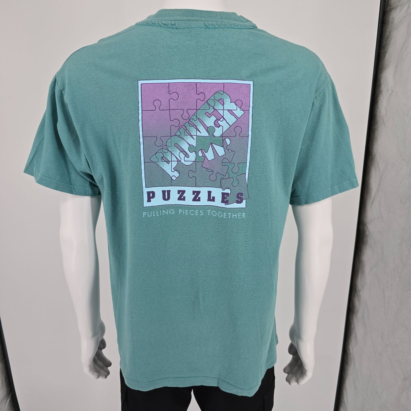 Vintage 1995 Annual Fall CUE Conference Computer-Using Educators T-Shirt (L)