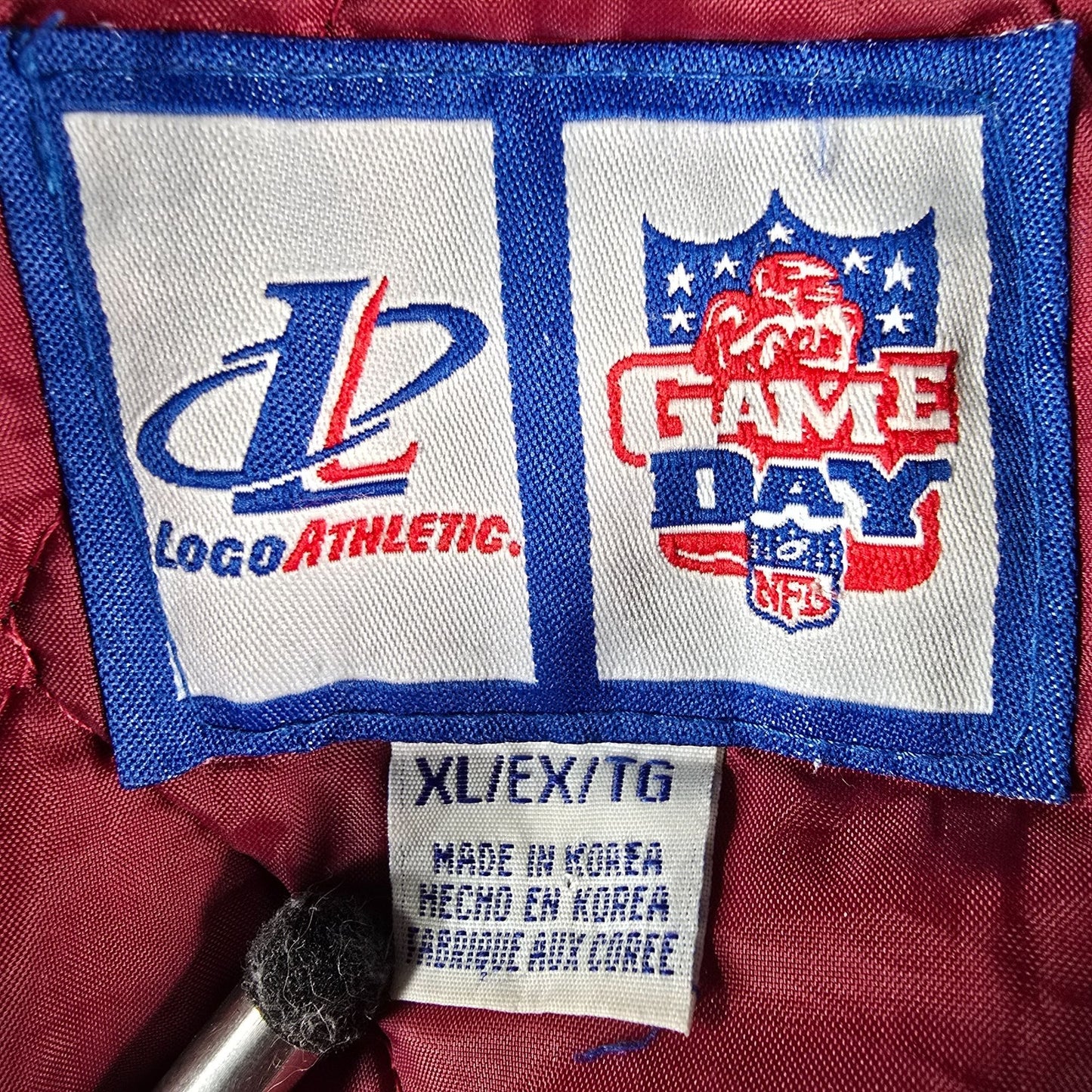 Vintage 1990s Logo Athletic Arizona Cardinals NFL Game Day Jacket (XL) *Flaws