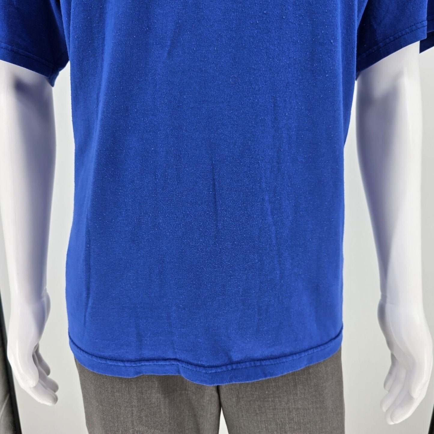 Vintage 1990s Blue Williamsburg (KY) Football Orange Crunch Bunch T-Shirt (L)