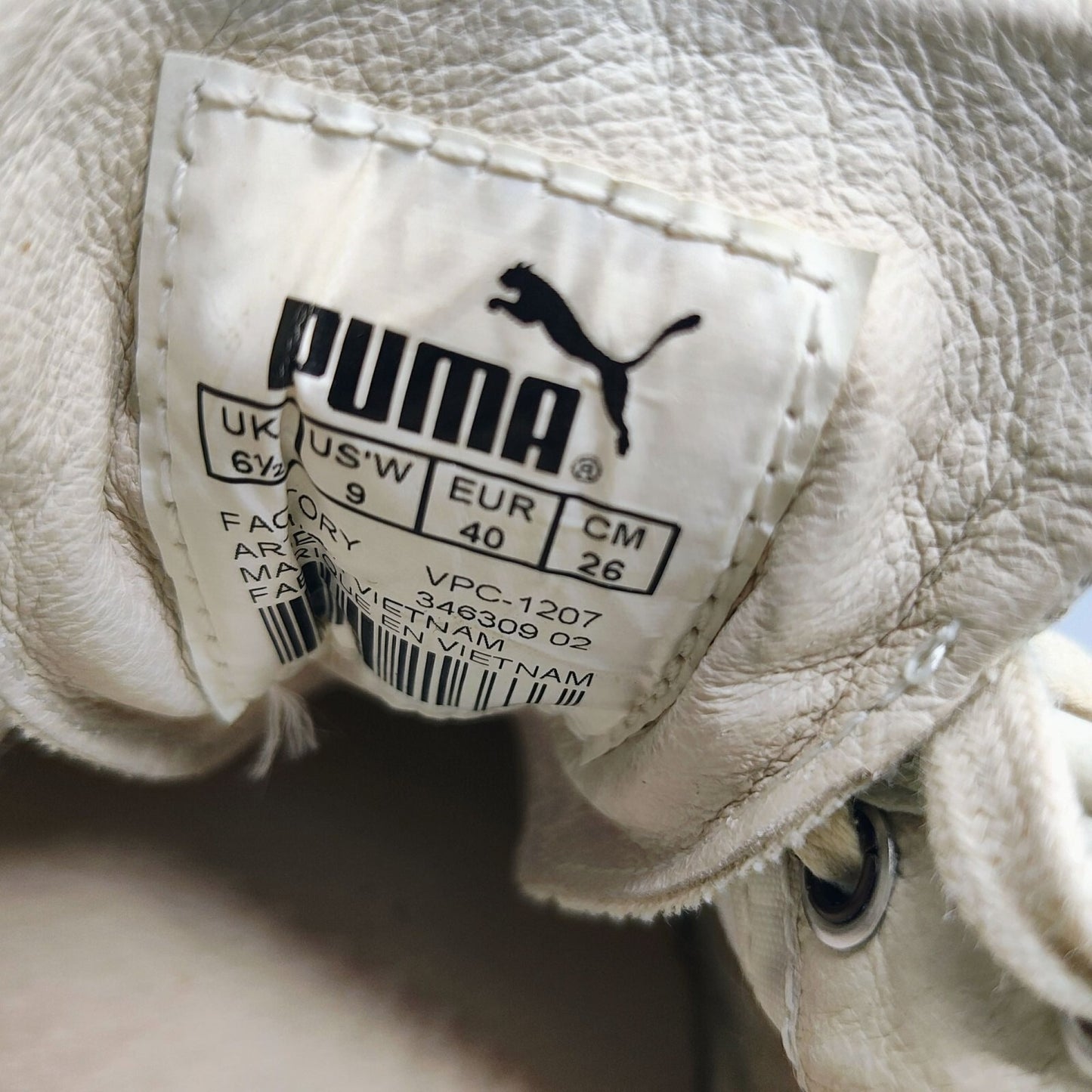 ULTRA-RARE PUMA X Alexander McQueen Women's Beige Python Skin Sneakers (Size 9)