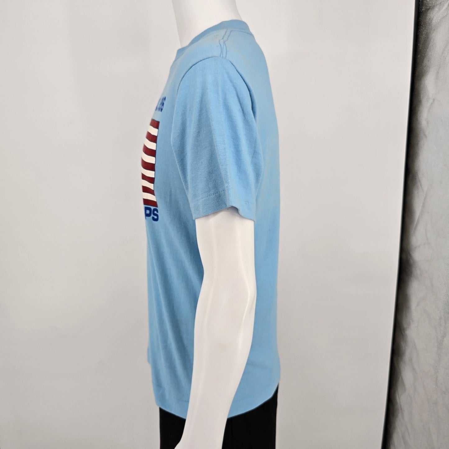 Vintage Early 1990s U.A.W. Local 696 Supports Our Troops Gulf War T-Shirt (M)