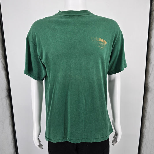 Vintage 1990s Hanes Beefy-T McMurray's Varsity Club Ohio Faded T-Shirt (L)