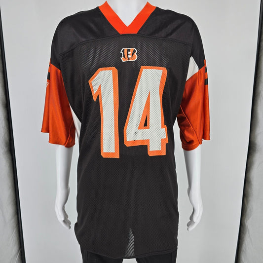 2011 Reebok NFL Team Apparel Andy Dalton Cincinnati Bengals Rookie Jersey (2XL)