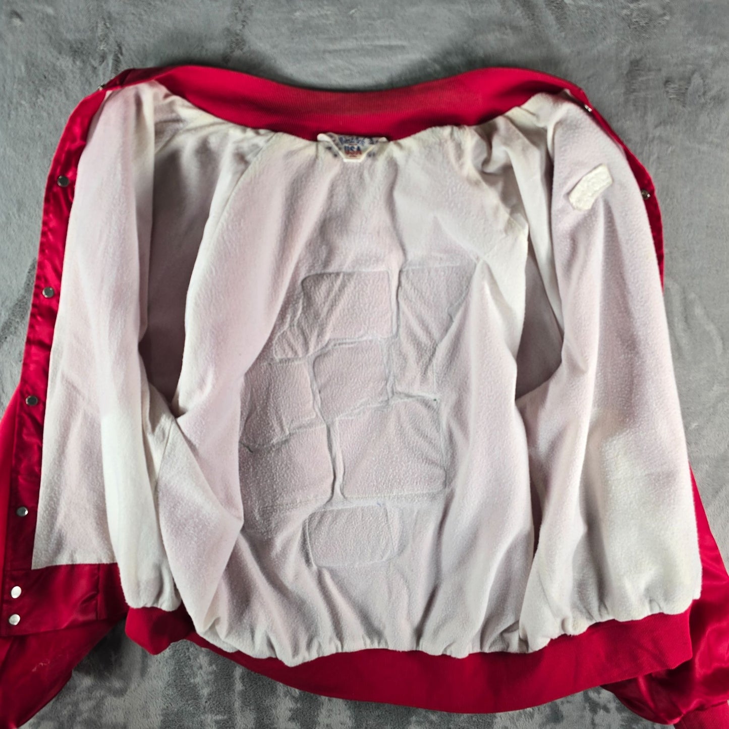 Vintage 1990s WestArk "Terry" Missouri State Parks Passport Satin Jacket (2XL)