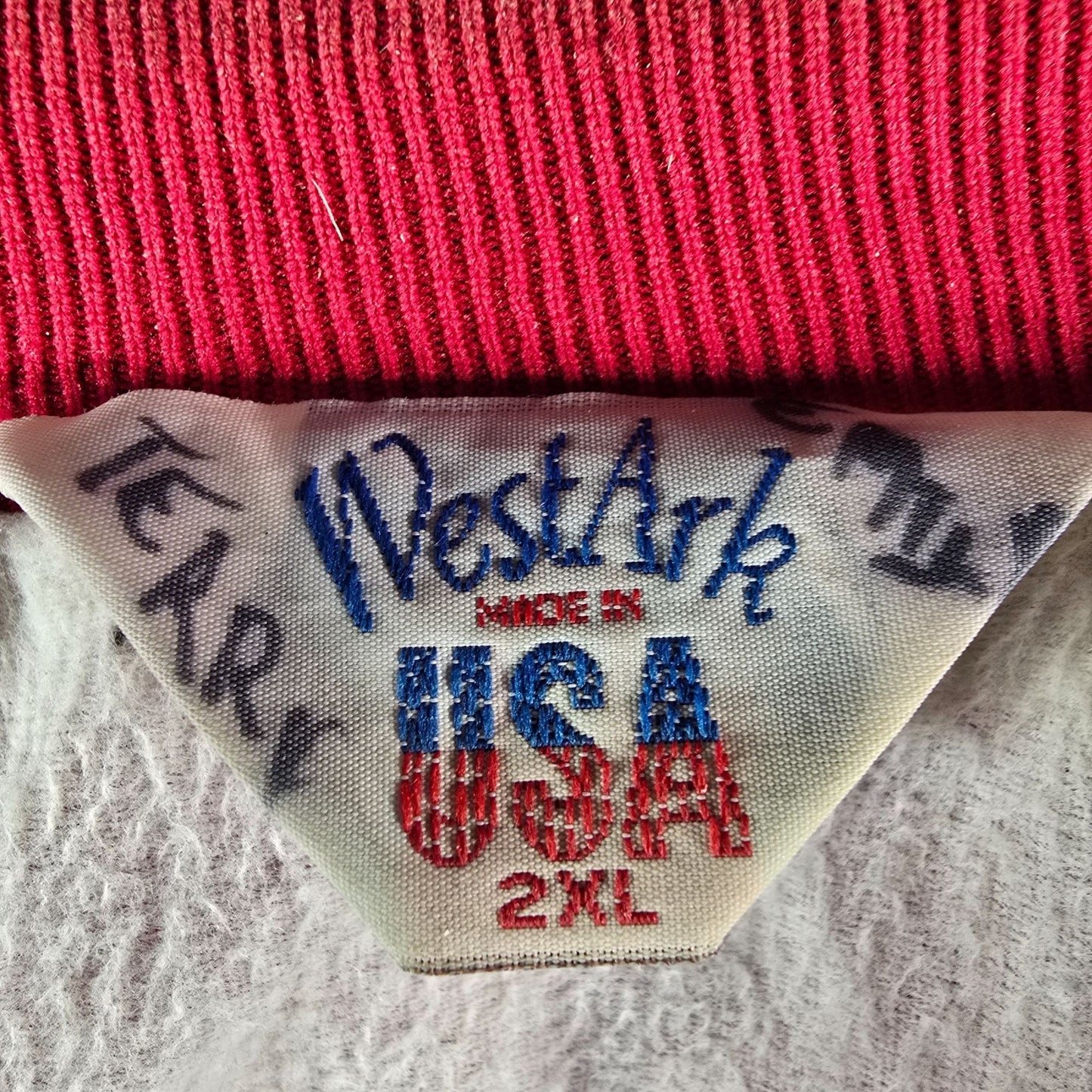 Vintage 1990s WestArk "Terry" Missouri State Parks Passport Satin Jacket (2XL)