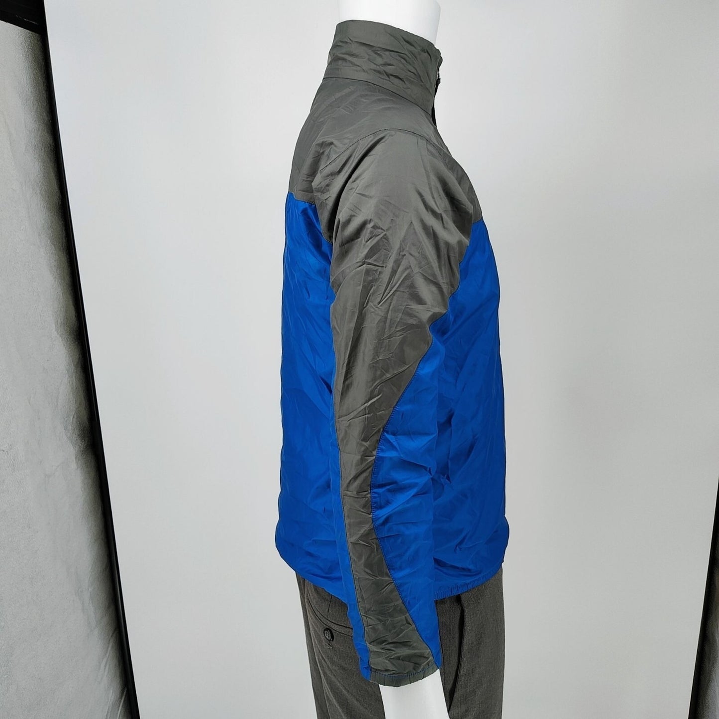 Marmot Kids 2009 Unisex Blue & Gray Lightweight Polyester Rain Jacket XL