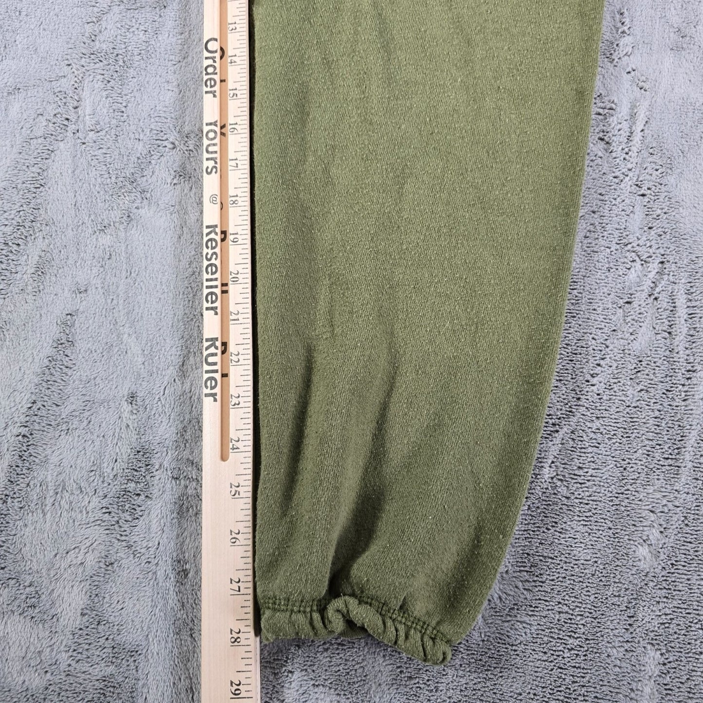 Campbellsville Apparel Company Made in USA Faded Olive Green USMC Sweatpants (M)