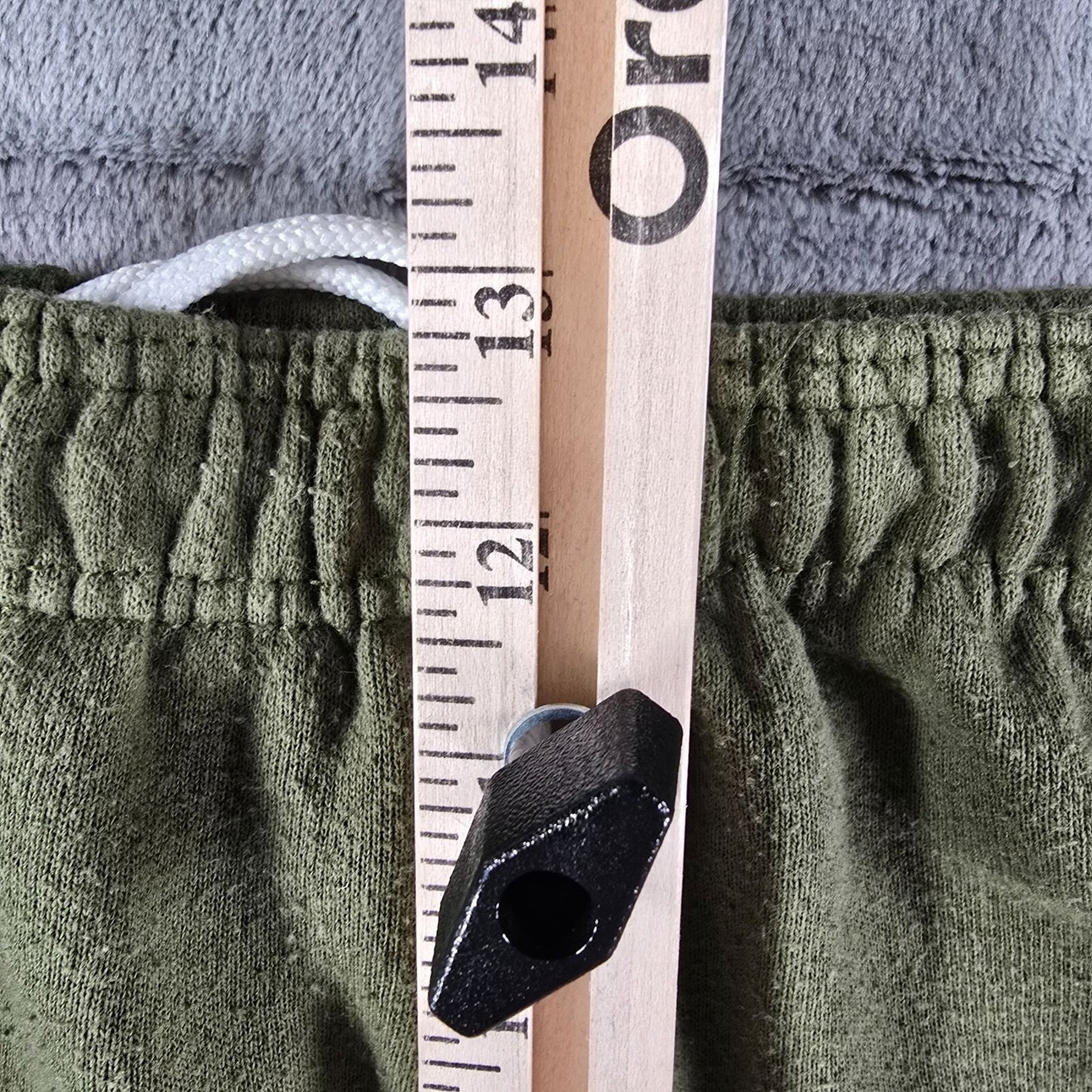Campbellsville Apparel Company Made in USA Faded Olive Green USMC Sweatpants (M)