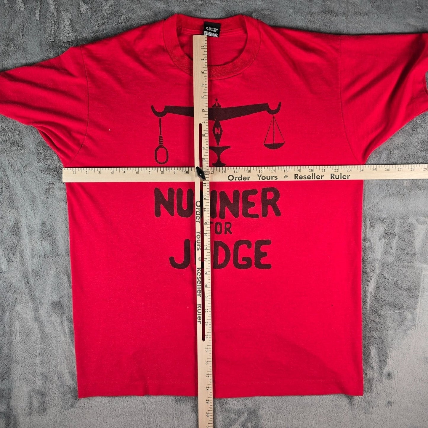 Vintage 1990s "Nunner For Judge" Harrison County Cadiz, Ohio 1992 T-Shirt (XL)