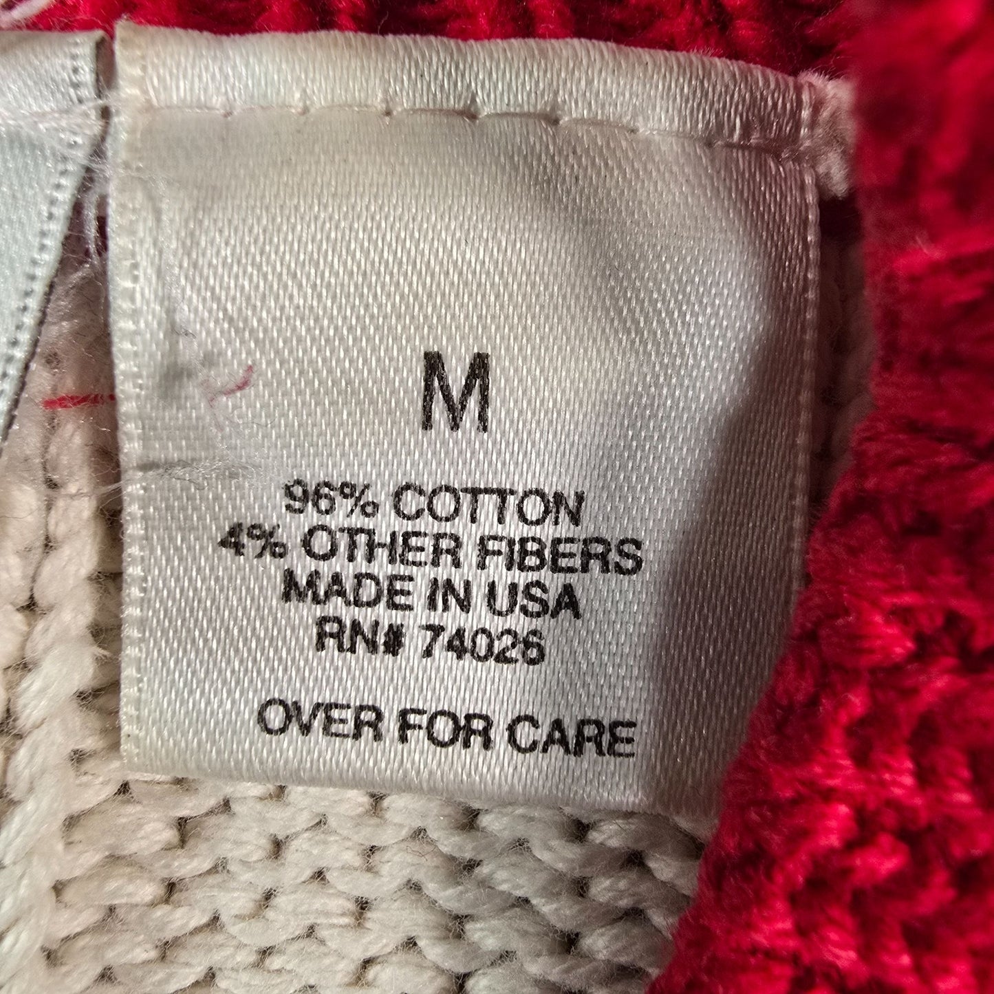 Vintage 1990s First Issue Women's Cable Knit V-Neck Tennis/Cricket Sweater (M)