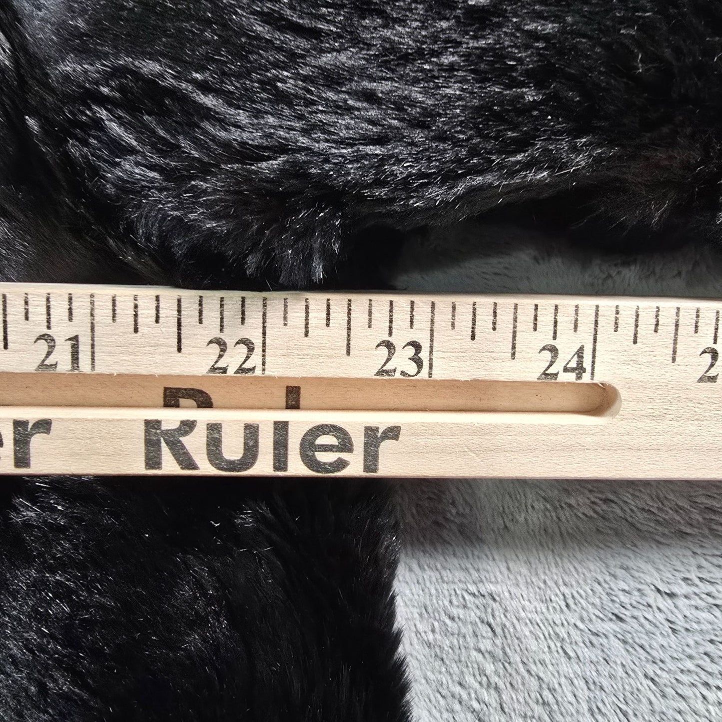 Vintage 1960s York Furs Muncie Deep Espresso/Black Sheared Fur Coat (L)